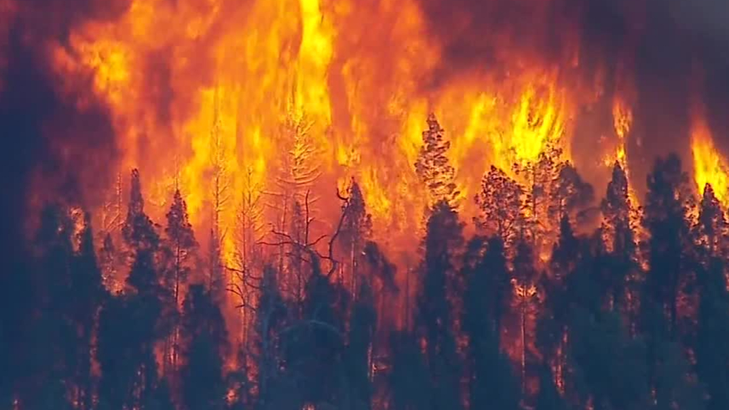 Residents of bushfire-hit community return home